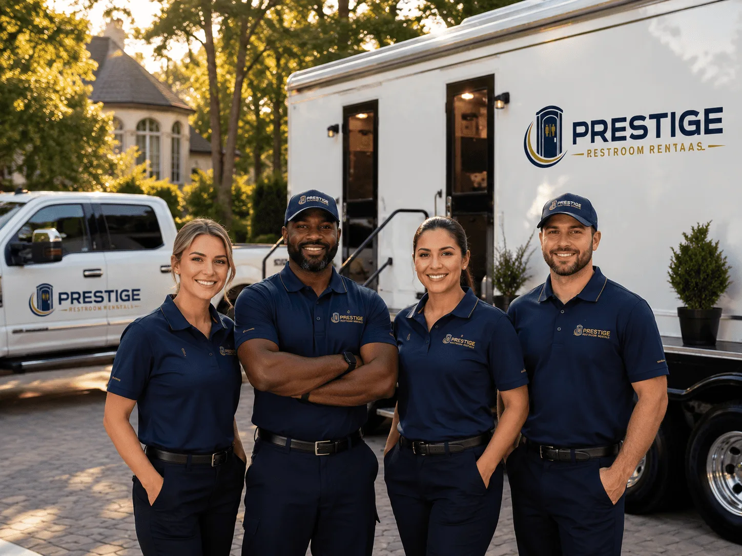 Trusted Luxury Portable Restrooms company in Banner, MS